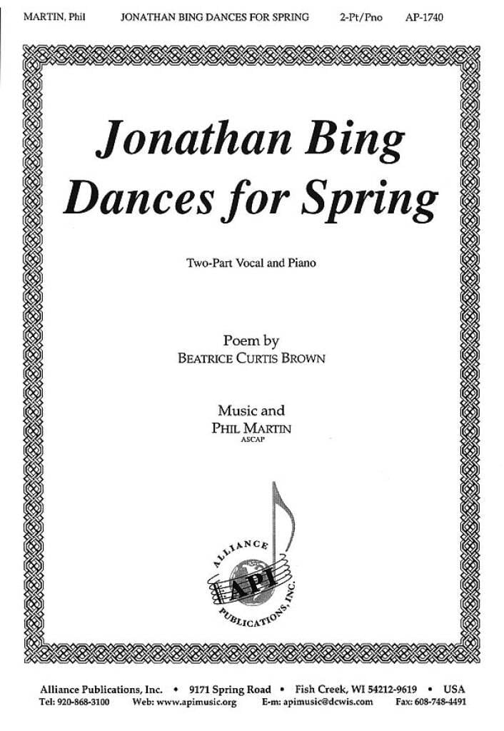 Jonathan Bing Dances for Spring